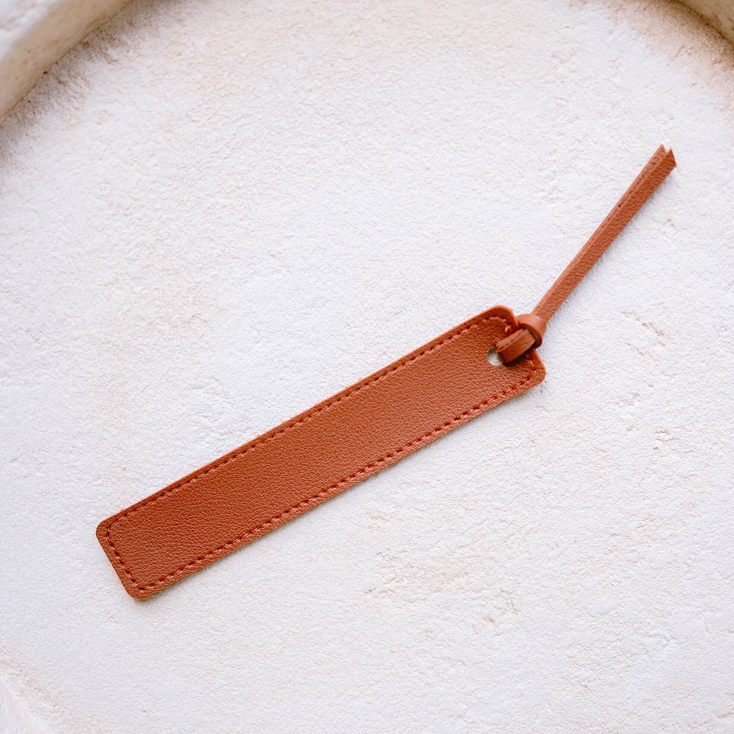 Marque-page marron