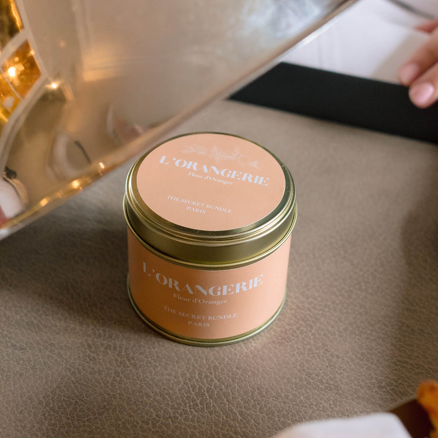 Bougie artisanale l'orangerie