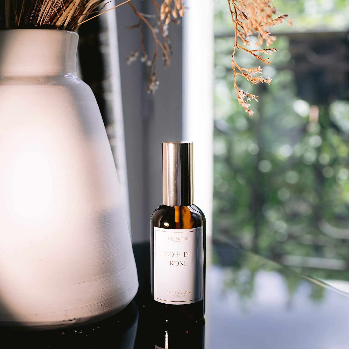 PARFUM D’AMBIANCE ARTISANAL BOIS DE ROSE